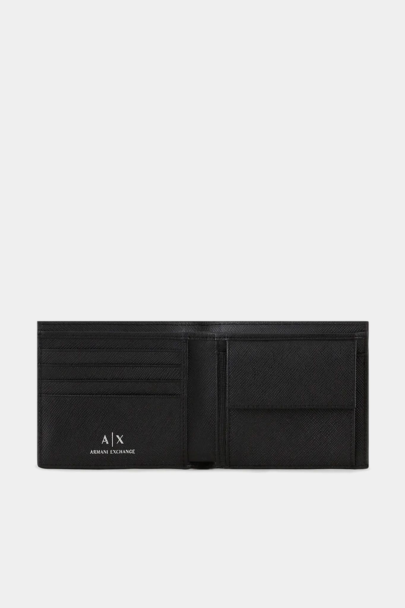 Чорний гаманець Armani Exchange